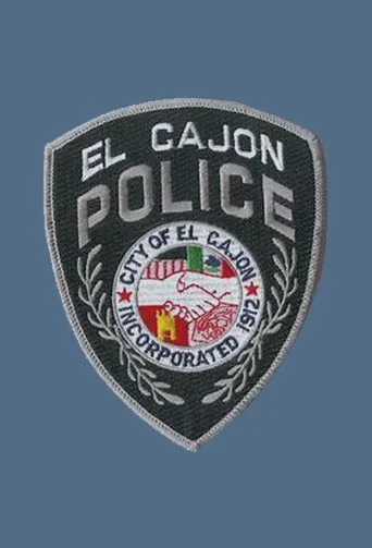 El Cajon Police Department patch with city emblem and date of incorporation, 1912.